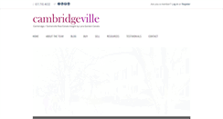 Desktop Screenshot of cambridgeville.com